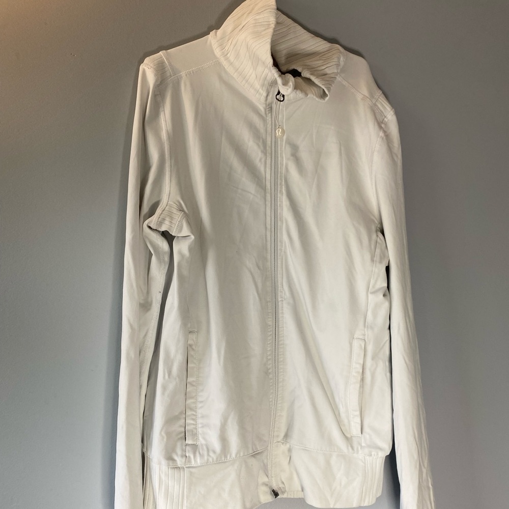 Lululemon White/Polkadot Reversible Jacket